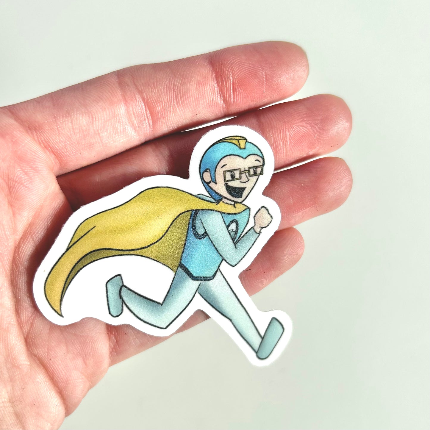 Captain Freedom Sticker